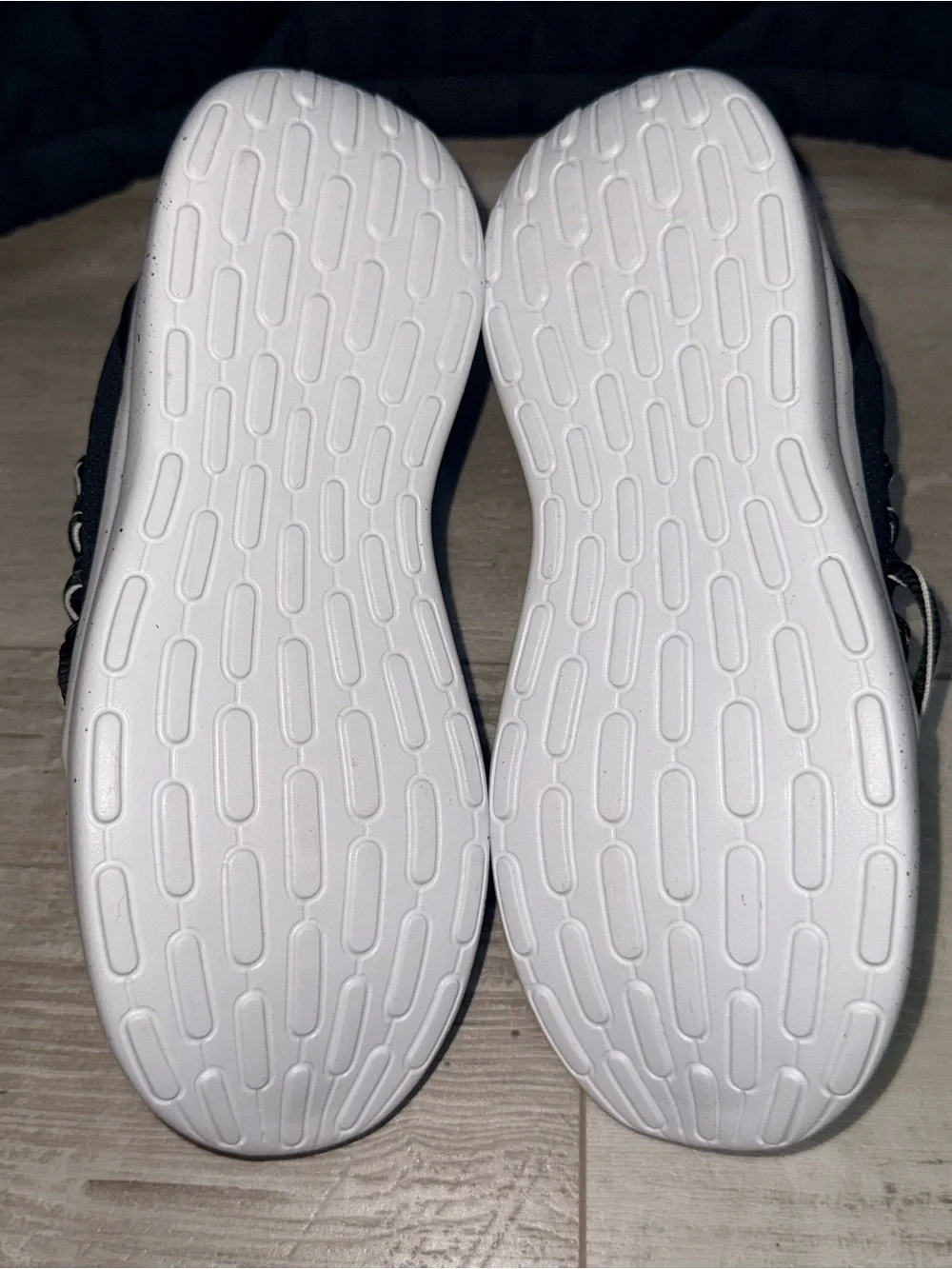 Adidas Lite Racer Adapt 7.0 Kids Size 4 Black White Cloudfoam NWT